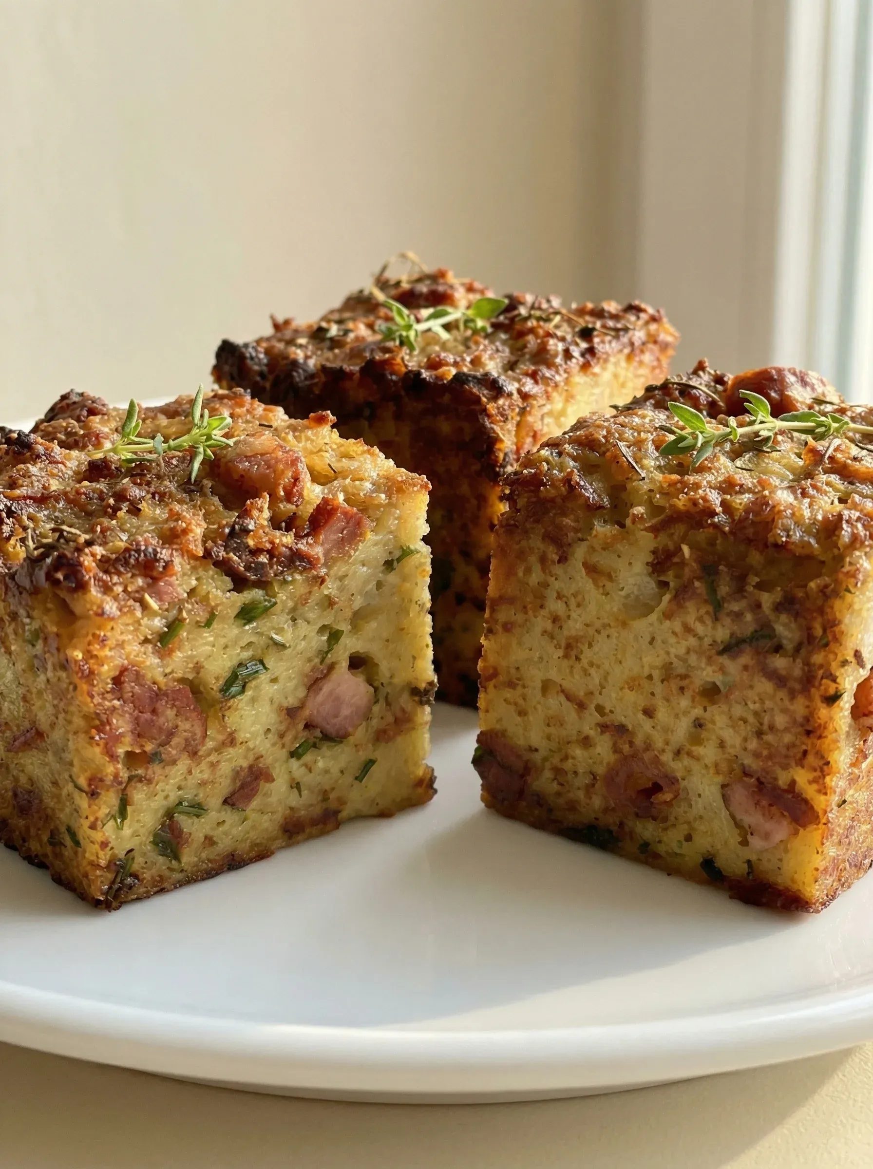 Babka ziemniaczana z kiełbasą - piecze się prawie dwie godziny i tego czasu nie da się oszukać, ale znika w jeden wieczór
