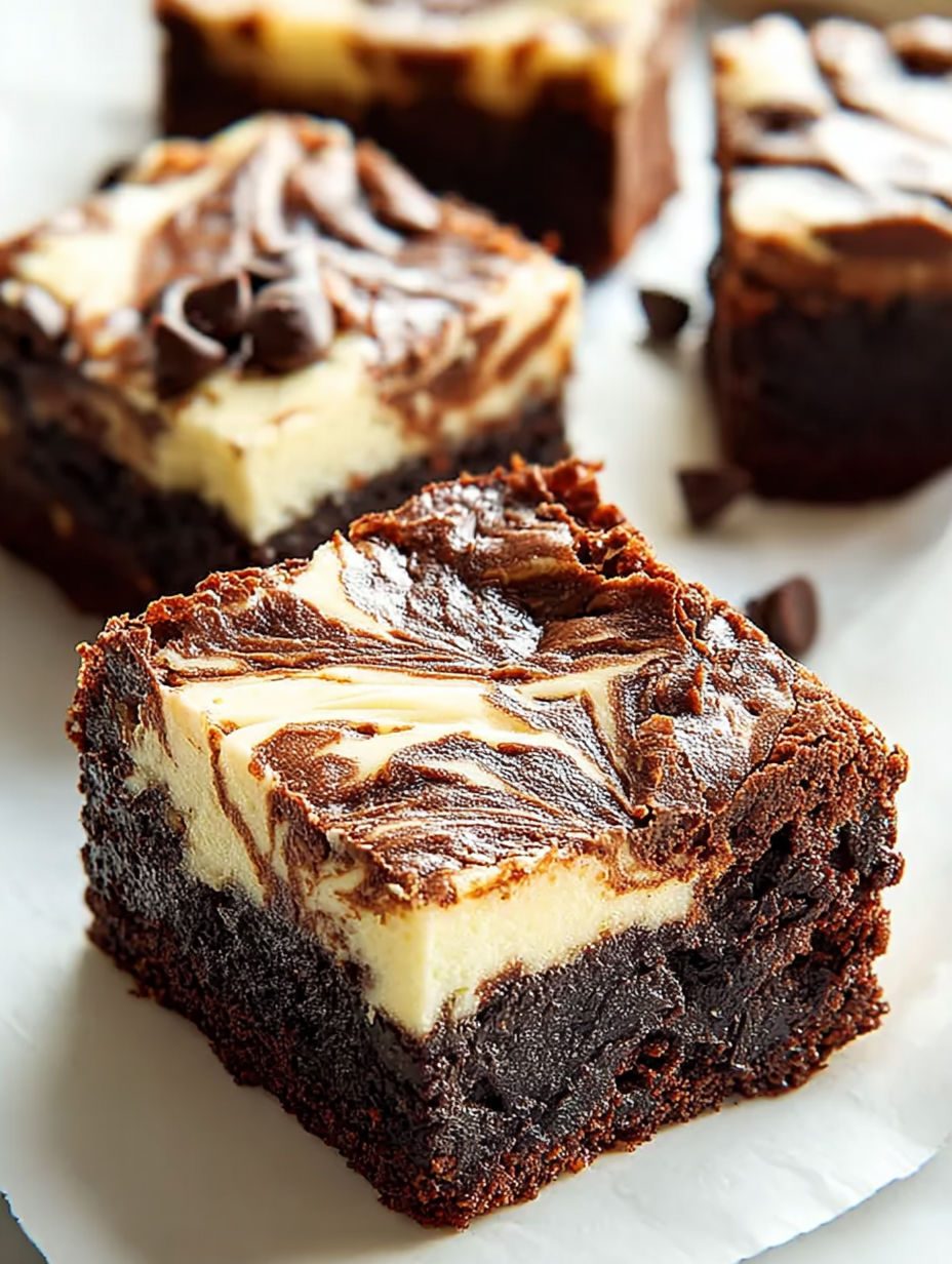 Brownie z sernikowym marmurkiem - jedna forma, 55 minut i wygląda jak z cukierni, choć robi się to samo