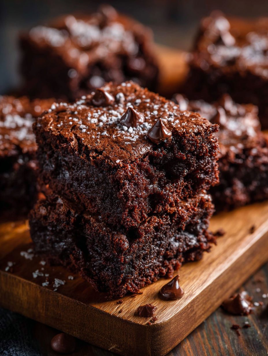 Brownie z twarogiem i mąką migdałową - wilgotne, mocno czekoladowe i pełne białka, a blaszka pusta jeszcze tego samego wieczoru