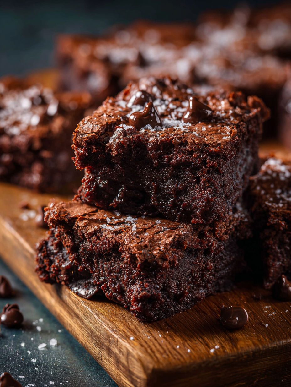Brownie z twarogiem i mąką migdałową - wilgotne, mocno czekoladowe i pełne białka, a blaszka pusta jeszcze tego samego wieczoru