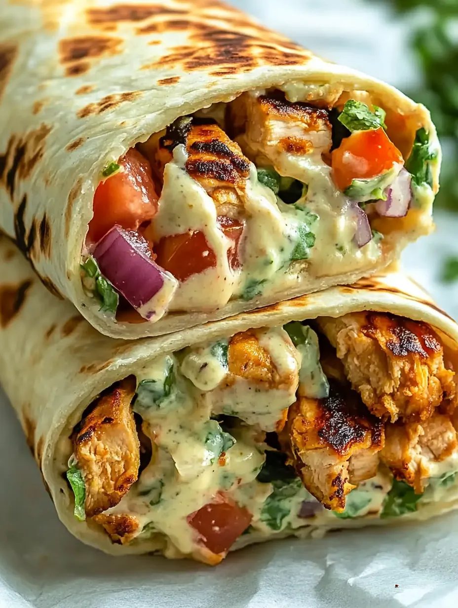 Burrito z kurczakiem chipotle i kremowym sosem - podsmażam je na koniec, żeby tortilla chrupała i nic z nadzienia nie wypadło