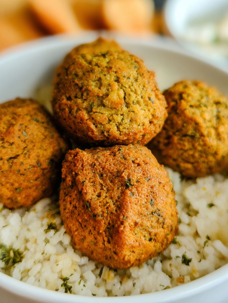Falafel z airfryera z gotowej mieszanki - chrupiący z wierzchu, miękki w środku, gotowy w dziesięć minut smażenia