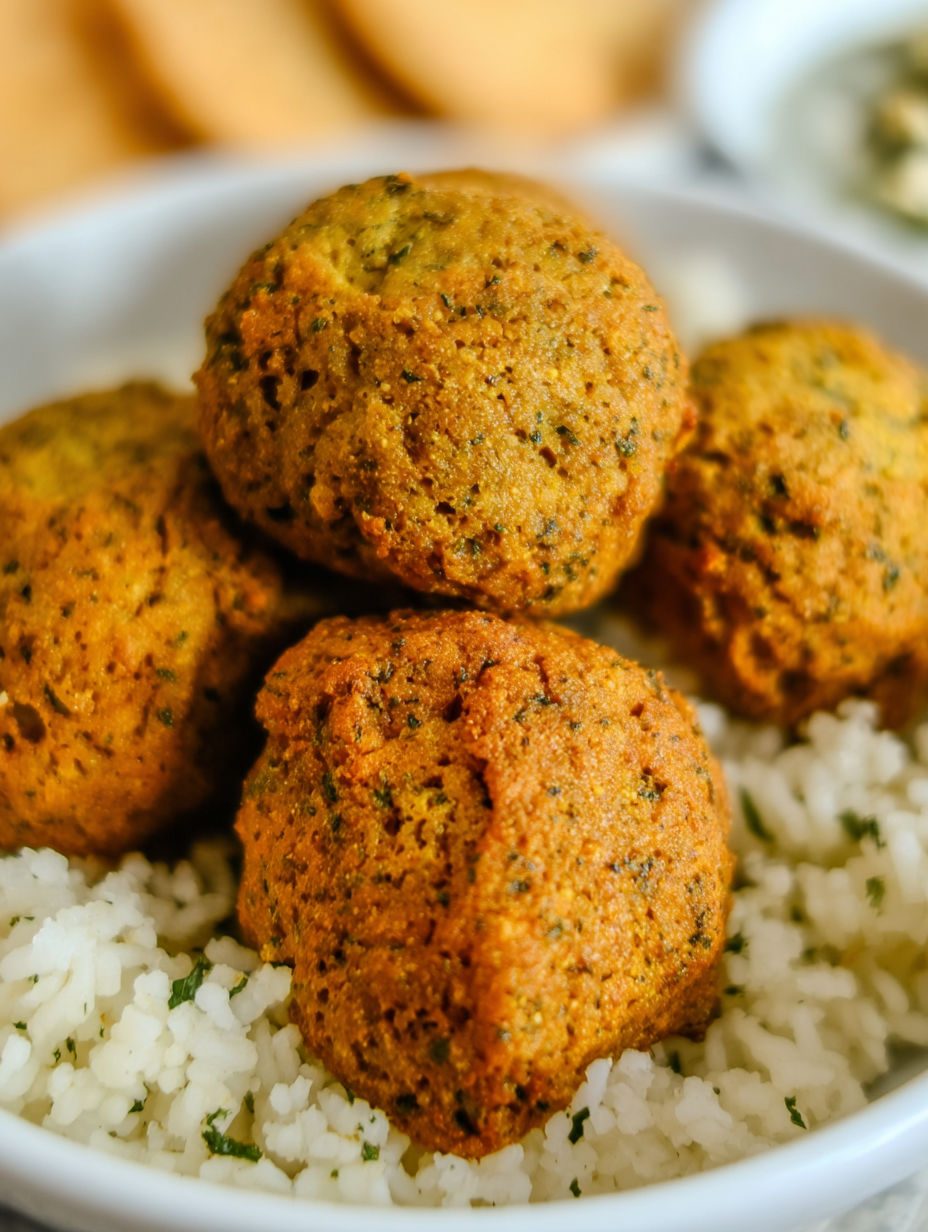 Falafel z airfryera z gotowej mieszanki - chrupiący z wierzchu, miękki w środku, gotowy w dziesięć minut smażenia