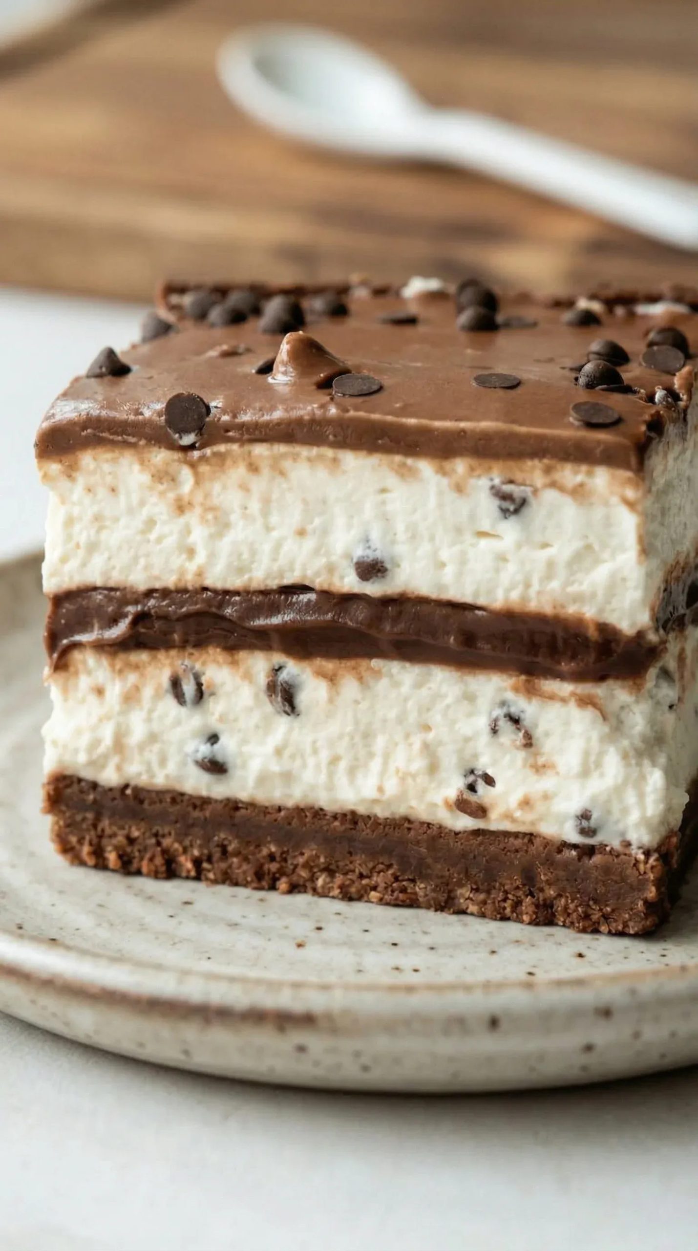 Fit ciasto czekoladowe bez cukru - na zimno, bez piekarnika, z podwójną warstwą ganache, która stygnie w lodówce, gdy ja piję kawę