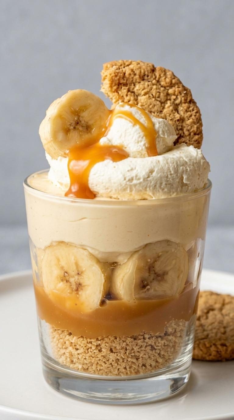 Krem bananowy z kajmakiem w szklankach - deser na pół godziny, który znika szybciej, niż zdążę zetrzeć czekoladę