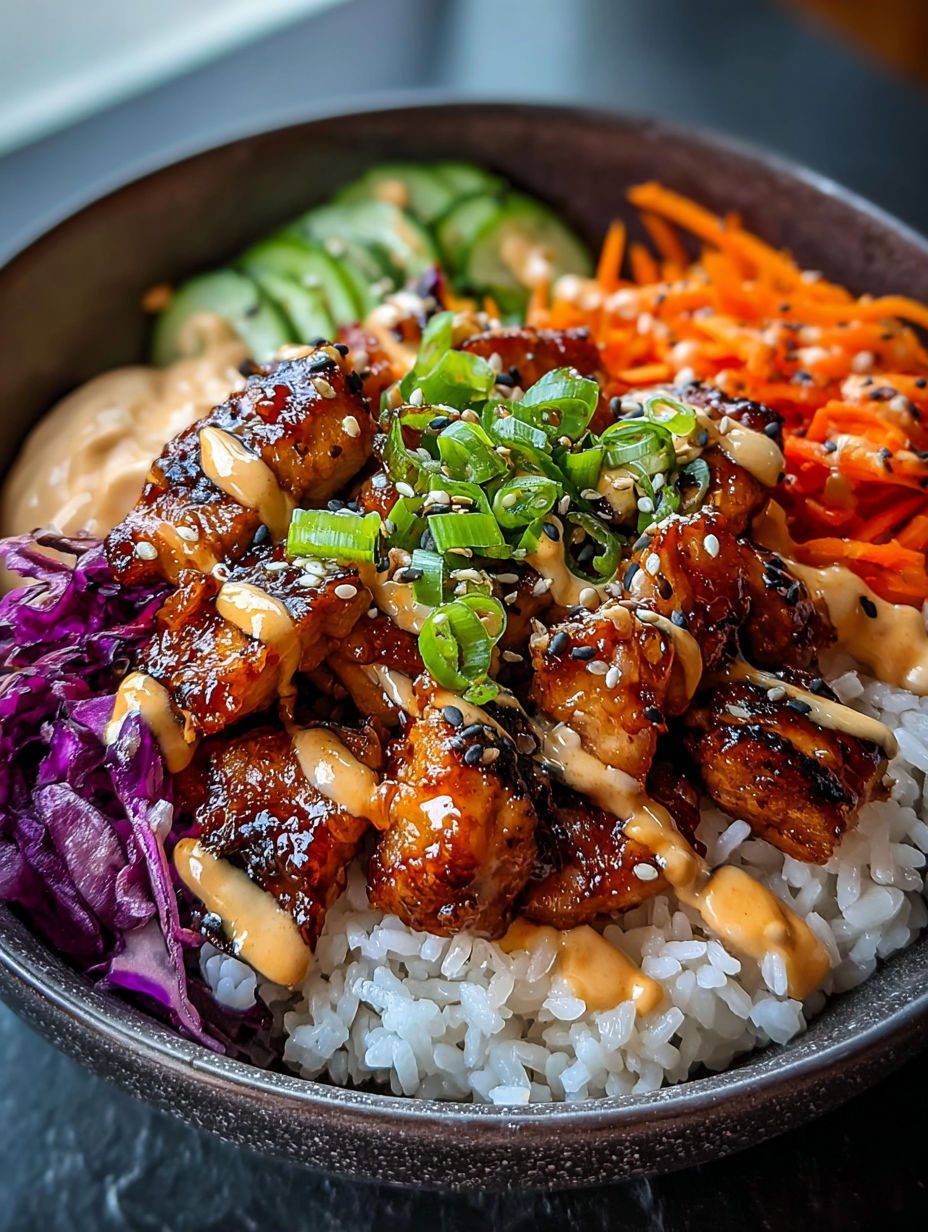 Kurczak po koreańsku w kremowym sosie gochujang - ostry, ale nie piekący, cała miska na stole w niecałą godzinę