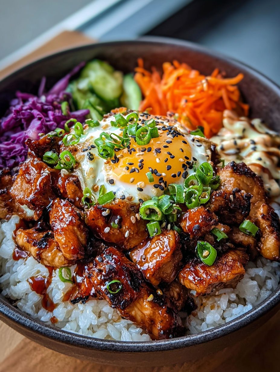 Kurczak po koreańsku w kremowym sosie gochujang - ostry, ale nie piekący, cała miska na stole w niecałą godzinę