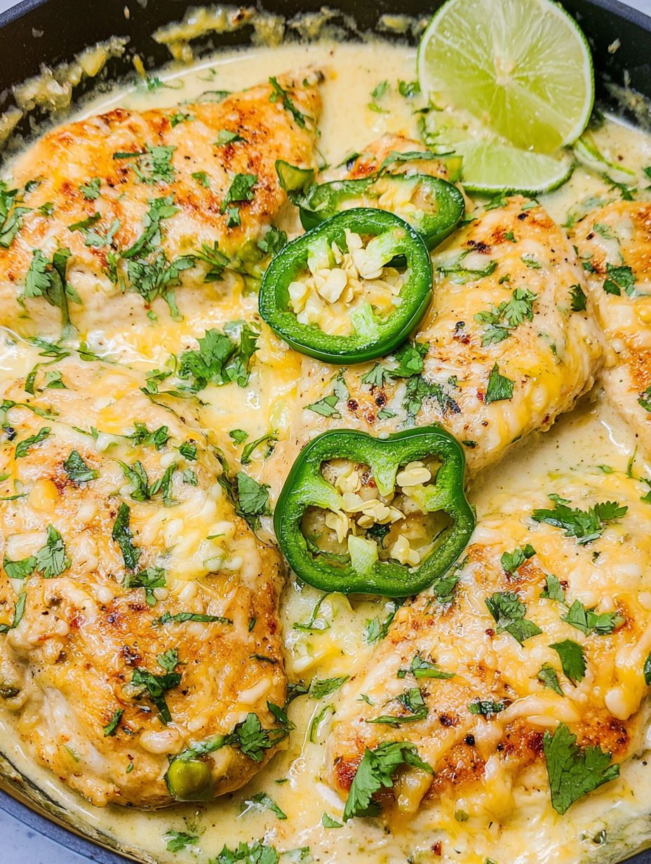 Kurczak w kremowym sosie z jalapeño - jedna patelnia, czterdzieści minut i sos, który się wyjada chlebem