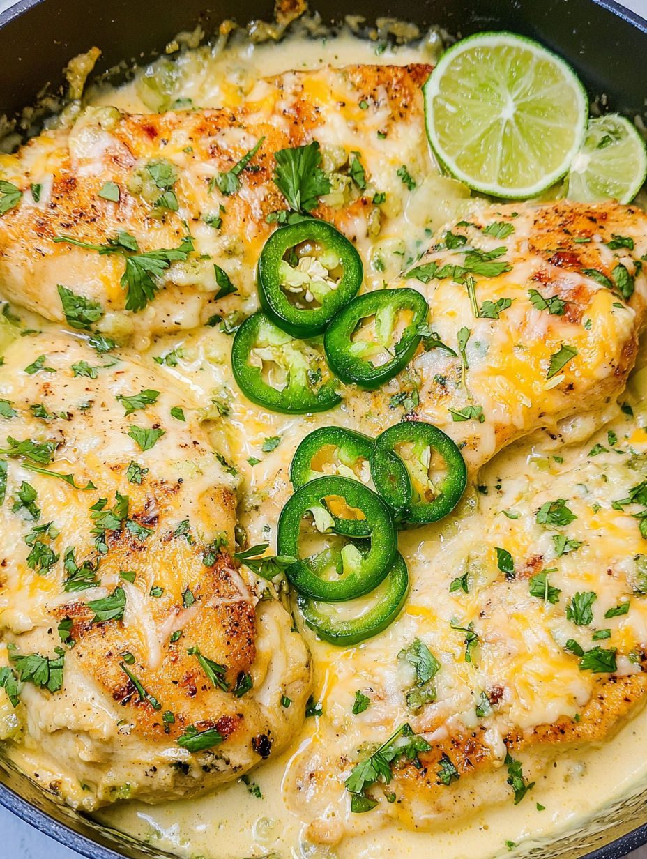 Kurczak w kremowym sosie z jalapeño - jedna patelnia, czterdzieści minut i sos, który się wyjada chlebem