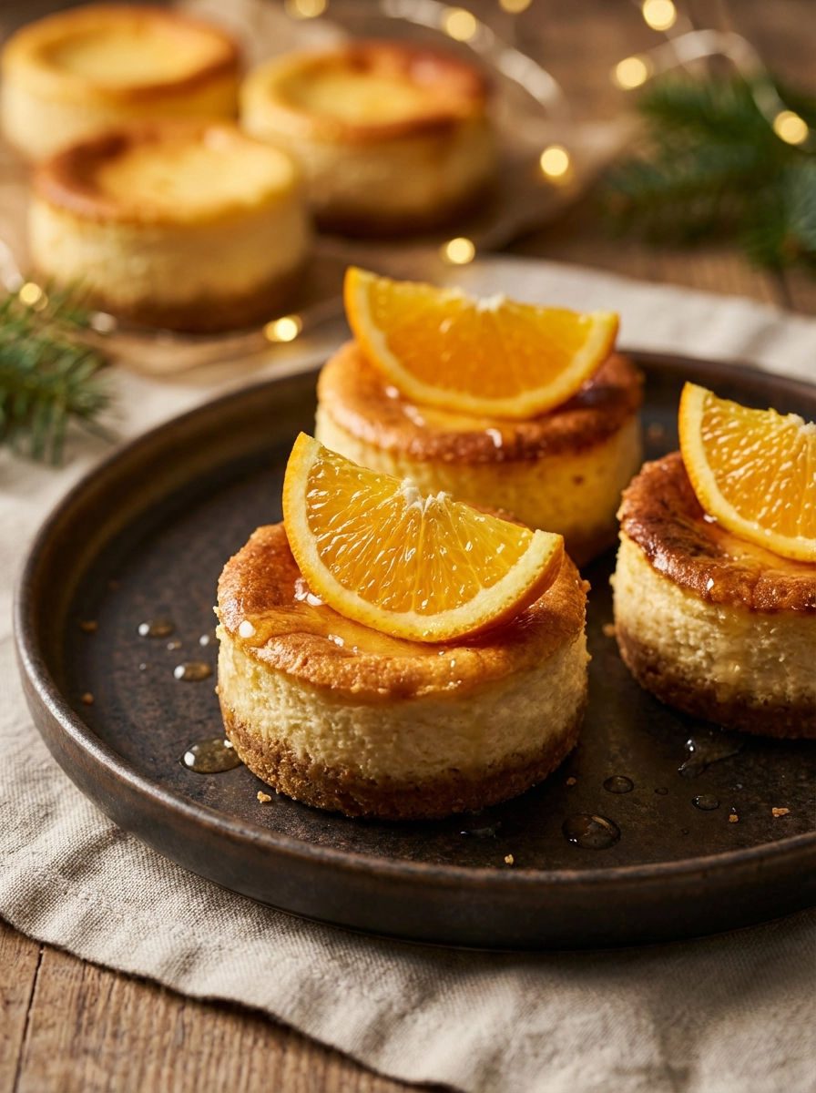 Mini serniczki pomarańczowe - pieczone po 25 minut w małych foremkach, pachną tak, że nikt nie czeka aż ostygną