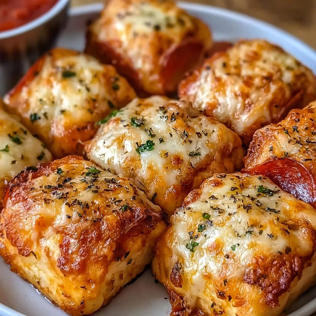 Pizza rolls z frytkownicy powietrznej - chrupiące na zewnątrz, ciągnące się w środku, robię je w pół godziny