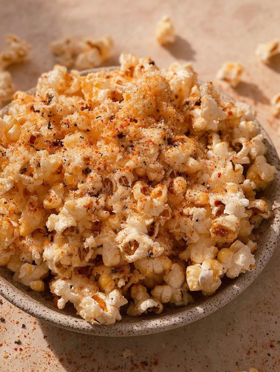 Popcorn czosnkowy z parmezanem - robię go w garnku w kwadrans, a miska pustoszeje szybciej, niż leci czołówka filmu