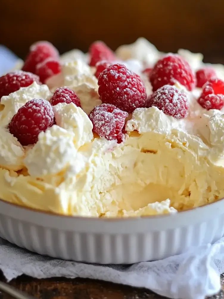 Puszysty deser z mascarpone i malinami - bez pieczenia, stygnie w lodówce, a nie w piekarniku, i znika w kwadrans