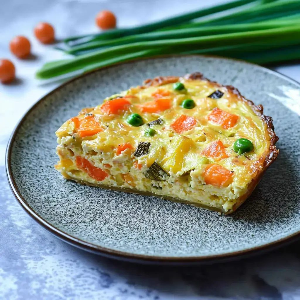 Quiche bez spodu z mrożonych warzyw - jedna forma, czterdzieści minut i nikt nie tęskni za ciastem