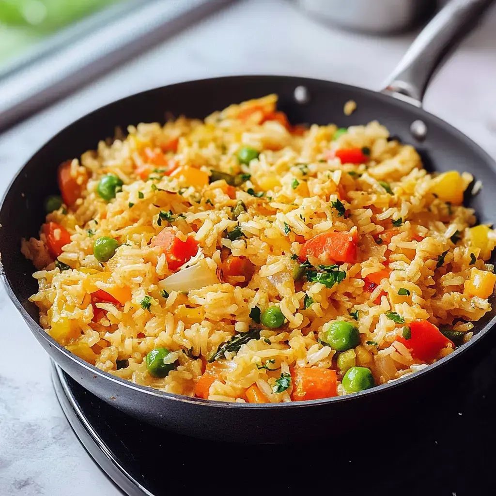 Ryż z warzywami i curry - jedna patelnia, 45 minut i nikt przy stole nie pyta, gdzie mięso
