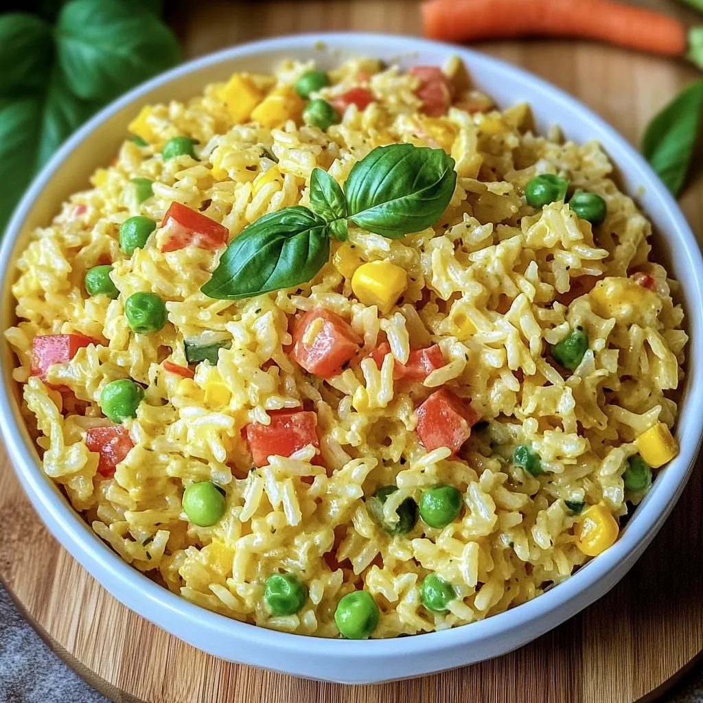 Sałatka ryżowa z sosem curry - robię ją dzień wcześniej i na drugi dzień nie ma po niej śladu