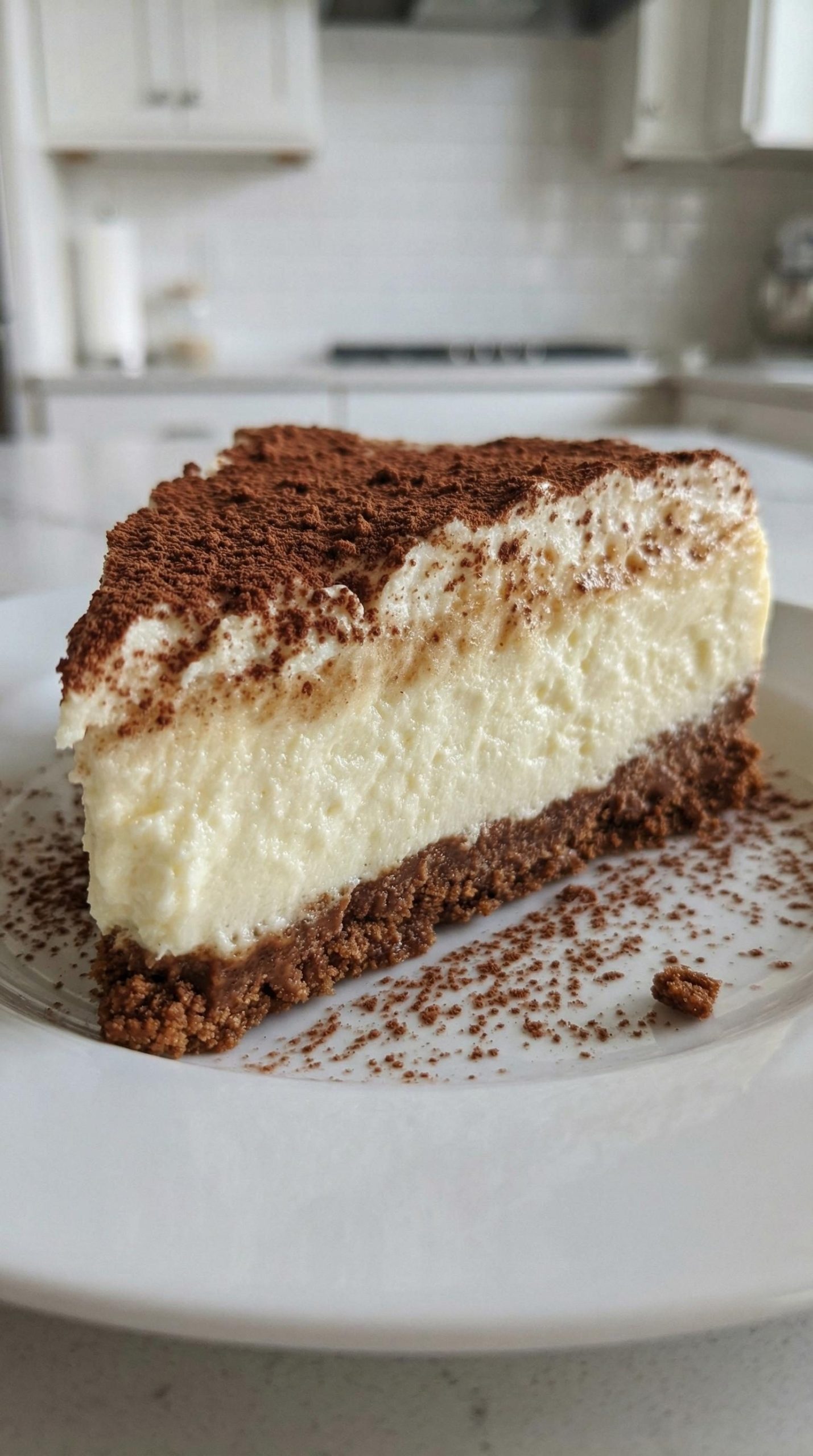 Sernik mascarpone z cappuccino - dwie warstwy w jednej formie, a na drugi dzień smakuje jeszcze lepiej