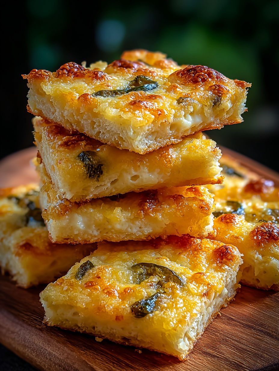 Serowe kwadraty z jalapeño i boczkiem - pieczone w jednej formie, ostre i ciągnące, znikają ze stołu pierwsze