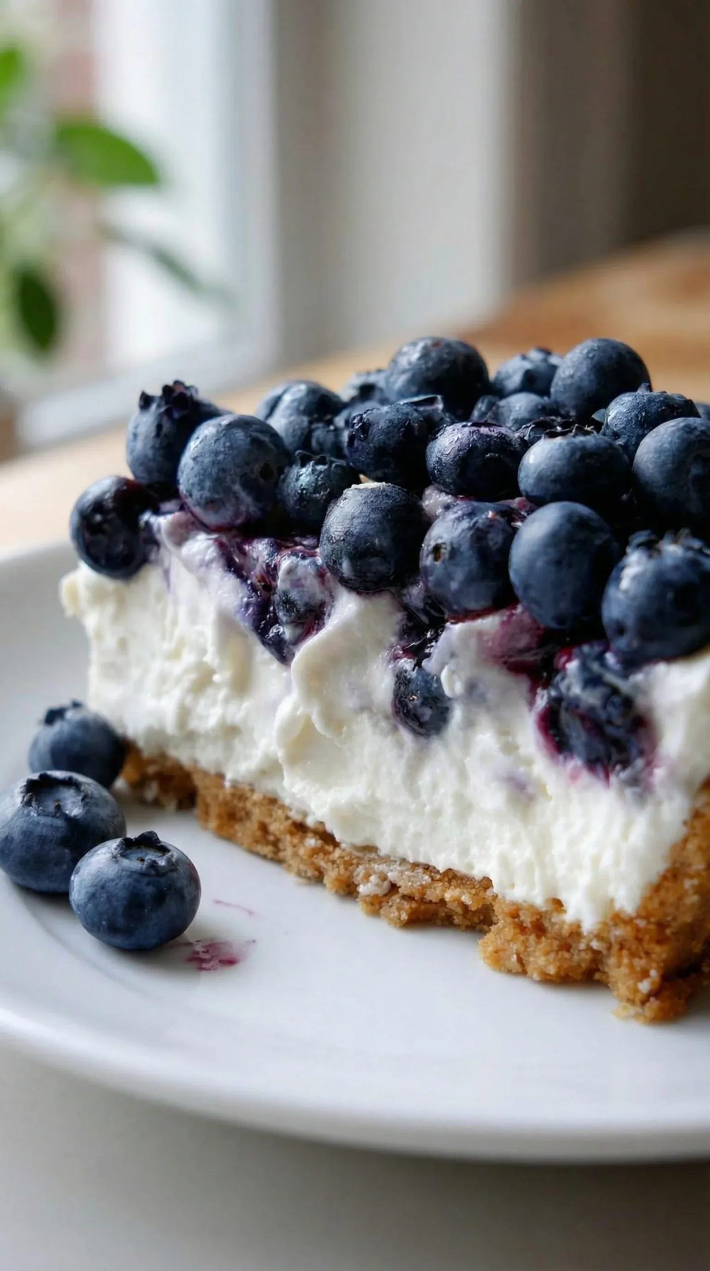 Tarta z mascarpone i jagodami na herbatnikowym spodzie - bez pieczenia, a wygląda jak z cukierni