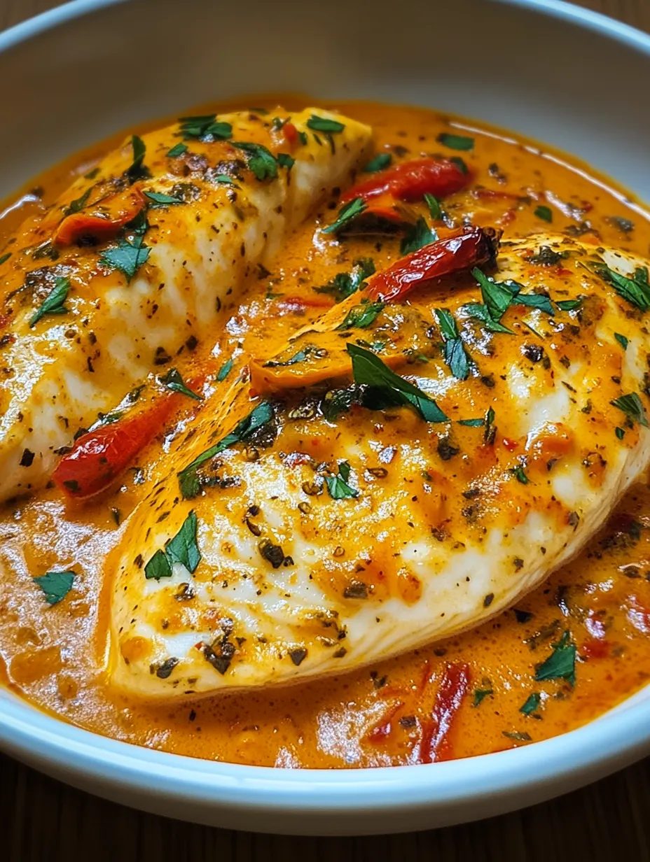 Tilapia w sosie z pieczonej papryki - kwadrans na patelni, a sos wygląda tak, jakbym stała nad nim pół dnia