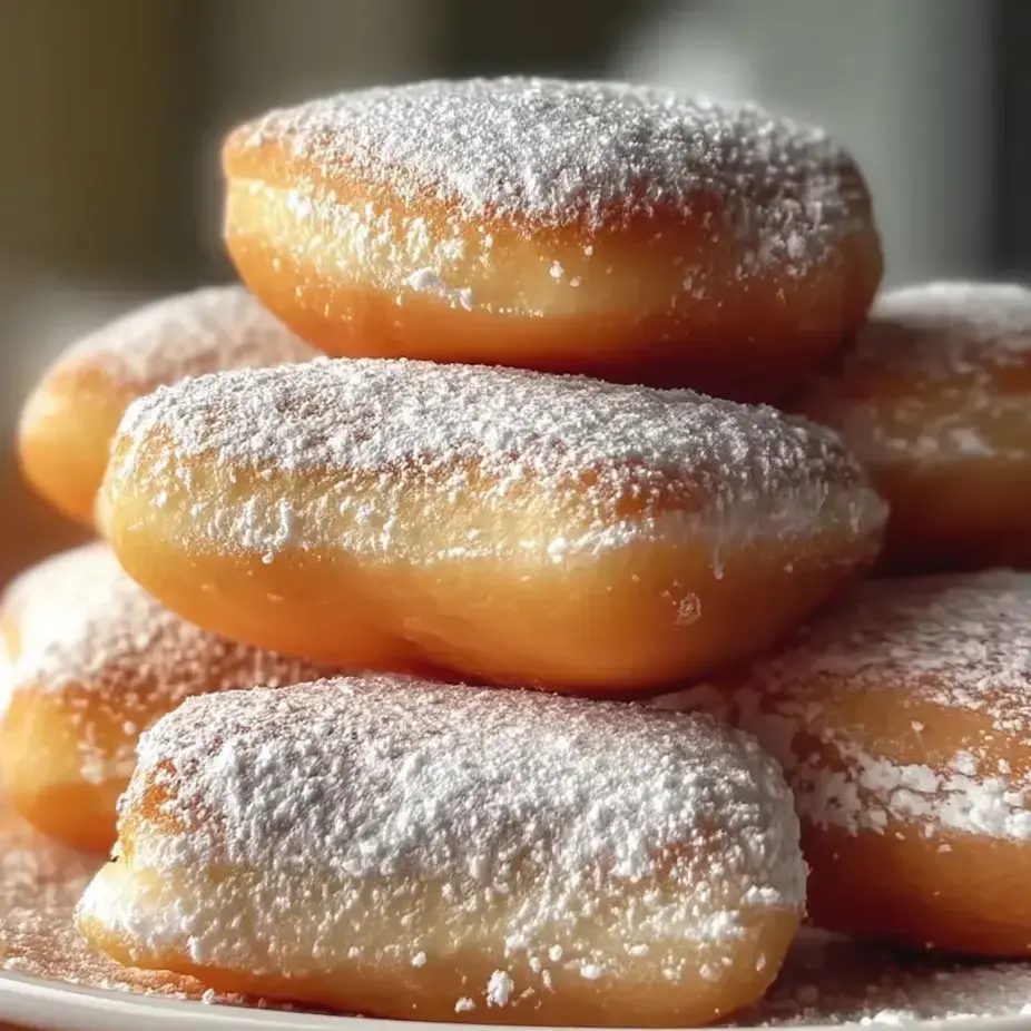 Waniliowe pączki z ciasta drożdżowego krojone w kwadraty - smażę je od rana, a talerz pustoszeje, zanim zdążę nastawić kawę